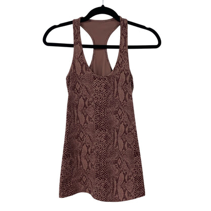 Lululemon Athletica Cool Racerback Desert Snake Bark Berry Multi Womens 4?