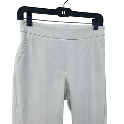 Spanx Pull On White Denim Ankle Length Pants Womens Size Small