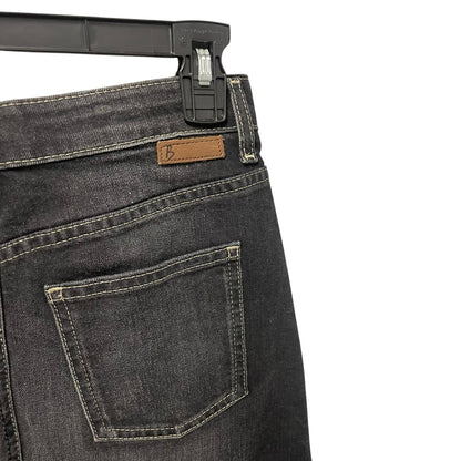 Boden Faded Black Denim Straight Fit Skirt Womens Size 4?