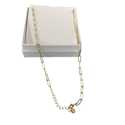 NWB Brook & York Callie Pendant Necklace 14K Gold Plated Brass