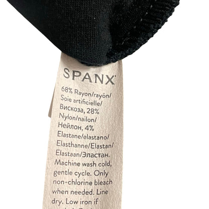 Spanx The Perfect Shift Dress in Classic Black Ponte Stretch Womens Size Medium