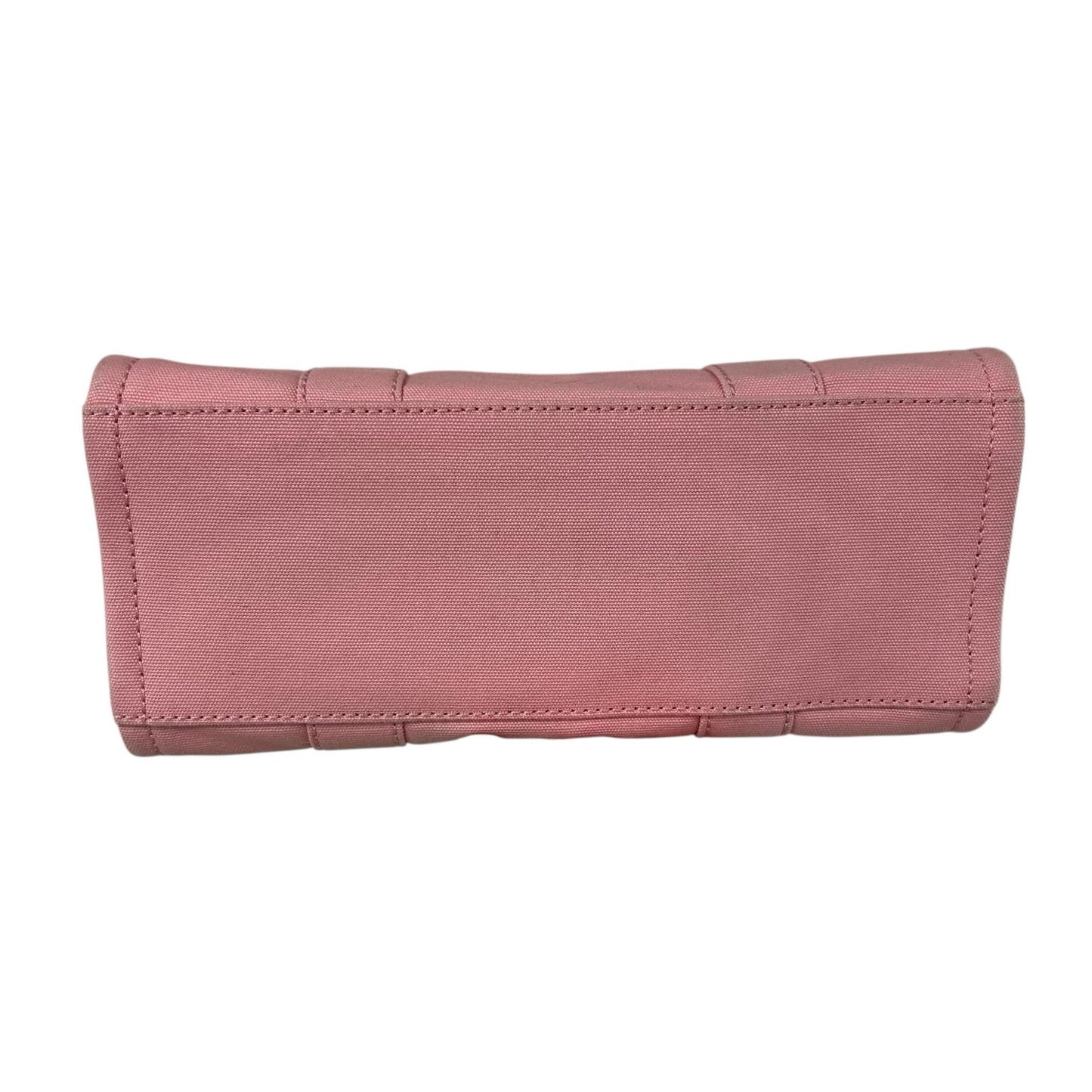 Marc Jacobs Pink White Double Handle The Vote Tote Bag w/ Crossbody Strap AS IS