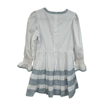 Pomander Place Tuckernuck Multi Floral Tiered Fran Mini Dress Womens Small