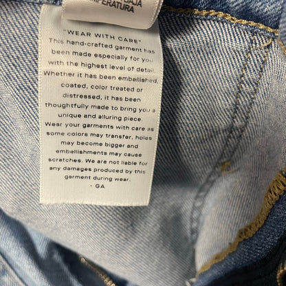 Good American Fit For Success Denim Jumpsuit Light Wash Womens 3 / US Large