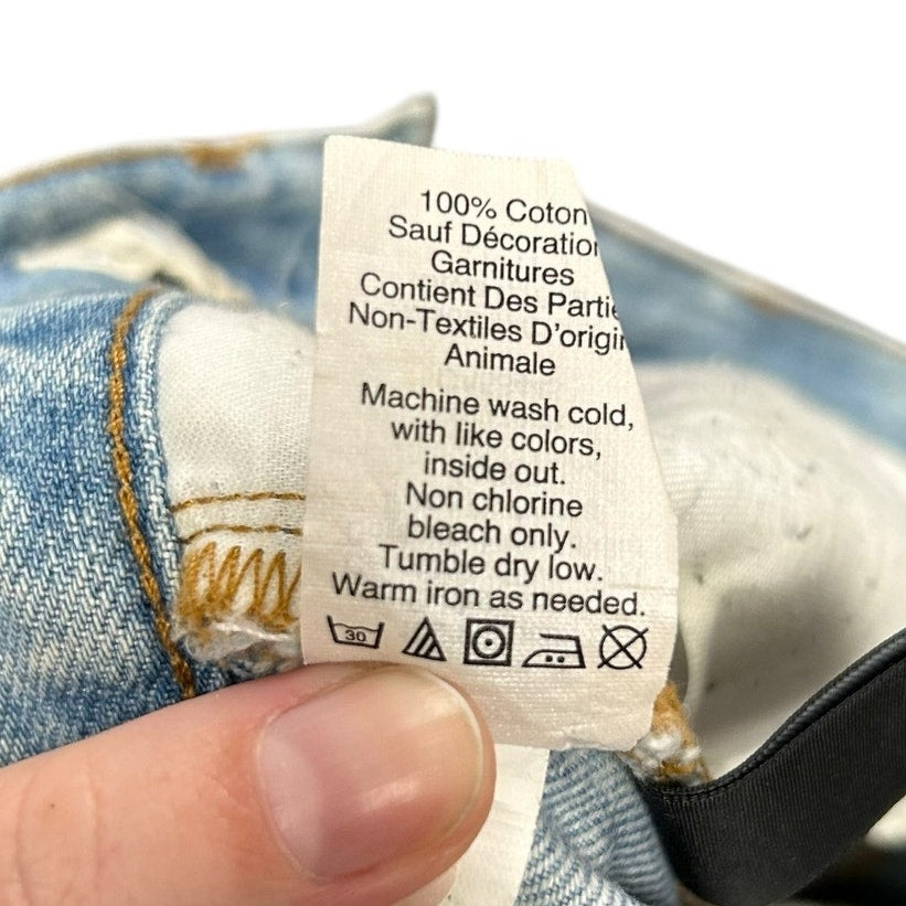 Madewell High Rise Perfect Vintage Summer Jeans in Fitzgerald Wash Womens 29