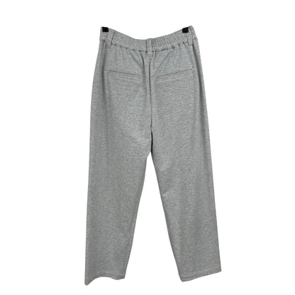 Brunello Cucinelli Gray Elastic Waist Cotton Blend Pull On Sweatpants US 2