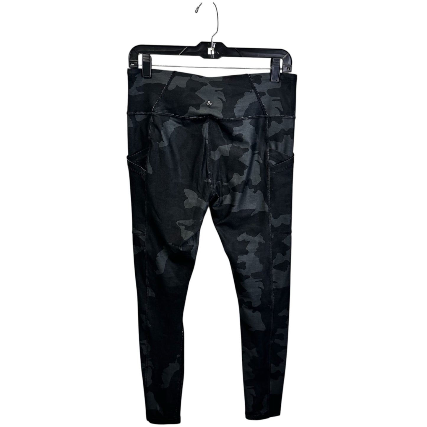 NWT Prana Black Camouflage High Rise Electra Ankle Legging Womens Large