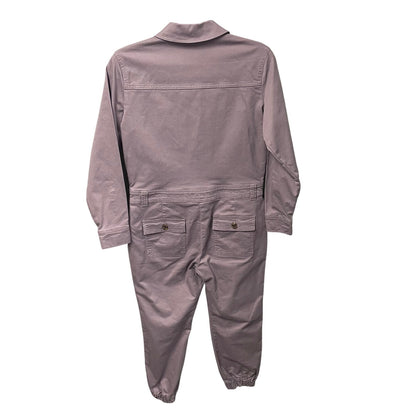 Boden Carly Jumpsuit Cargo Boilersuit Soft Denim Lavender Womens Size 6 Petite